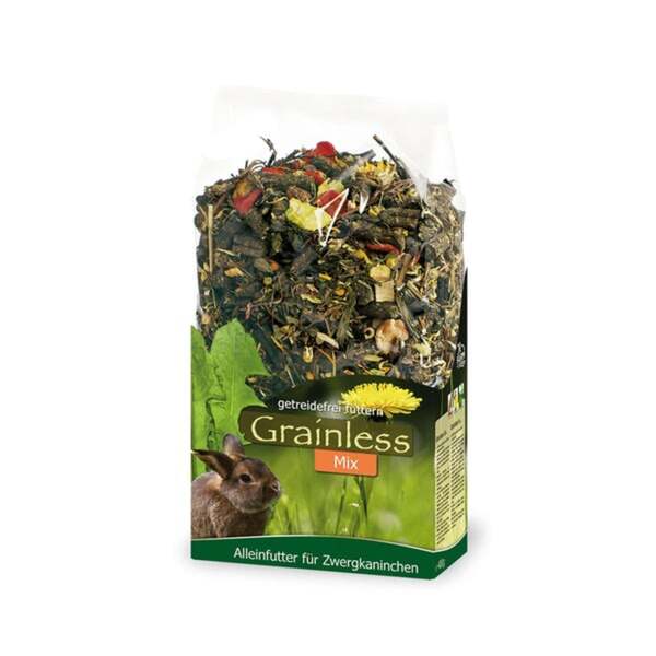 Bild 1 von JR Farm Grainless Mix Zwergkaninchen 650g