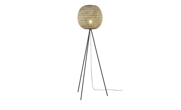 Bild 2 von KHG Stehleuchte, 1-flammig, Bambus geflochten