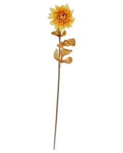 Kunstblume Dahlie, ca. 73 cm, gelb