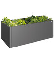 Bild 2 von Biohort Metall HochBeet 2x1, dunkelgrau-metallic, ca. B201/H77/T102 cm