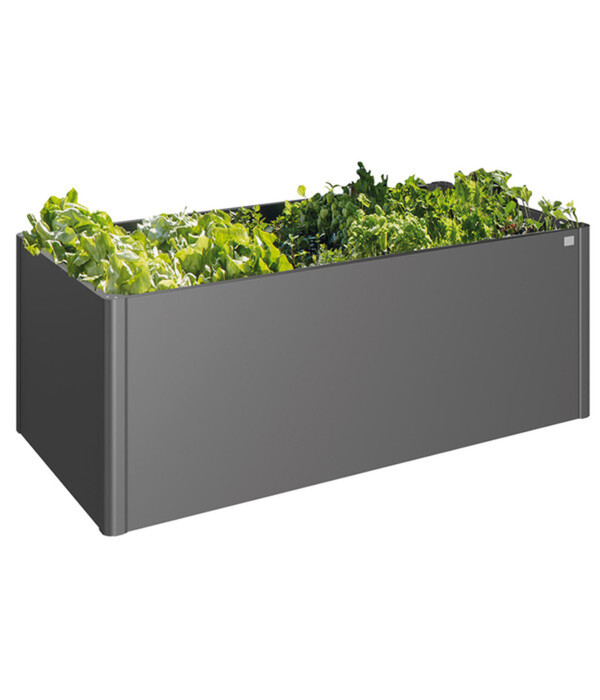 Bild 2 von Biohort Metall HochBeet 2x1, dunkelgrau-metallic, ca. B201/H77/T102 cm