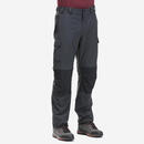 Bild 1 von Zip-Off-Hose Herren robust Trekking - MT100 Grau|schwarz