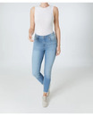 Bild 1 von Jeans mit ausgefranstem Saum, Janina, Slim-fit, jeansblau hell