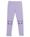 Bild 1 von Thermo-Leggings Katzen, Kiki & Koko, elastischer Bund, flieder