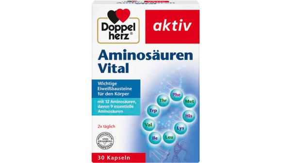 Bild 1 von Doppelherz Aminosäuren Vital 30 Kapseln