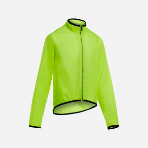 Fahrrad Regenjacke 100 PSA Kinder Gelb