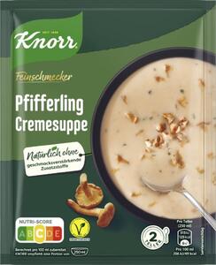 Knorr Feinschmecker Pfifferling Cremesuppe