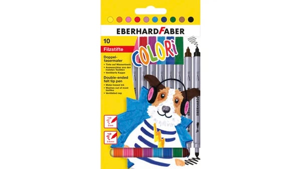 Bild 1 von EBERHARD FABER  Colori  Doppelender Filzstift