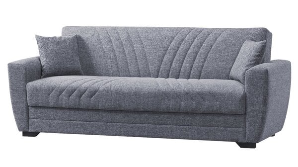 Bild 1 von Einzelsofa 3-Sitzer grau 231 cm Schlaffunktion - ACUN