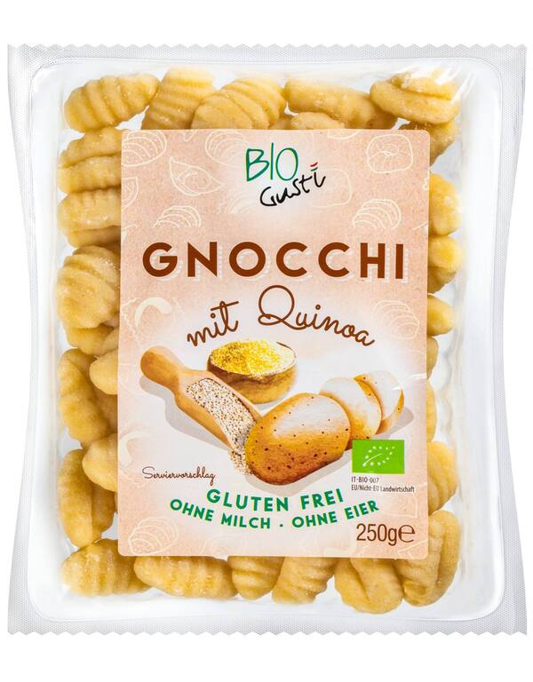 Bild 1 von BIO GUSTI Bio-Gnocchi mit Quinoa, 250-g-Packg.