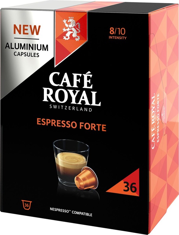 Bild 1 von Café Royal Kaffeekapseln Espresso Forte 36 Kapseln (187 g)