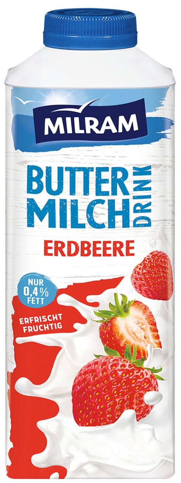 Bild 1 von MILRAM Buttermilch-Drink, 750-g-Fl.