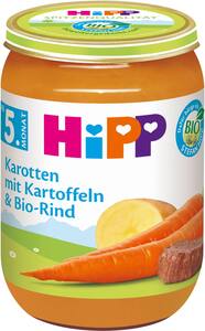 HIPP Bio-Menü, 190-g-Glas