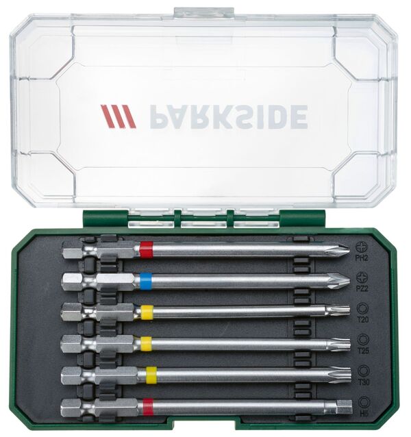 Bild 1 von PARKSIDE® Bit-Set 100 mm, 6-teilig