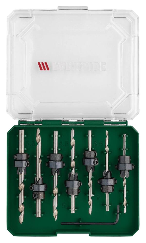 Bild 1 von PARKSIDE® Versenkbohrer-Set, 7-teilig