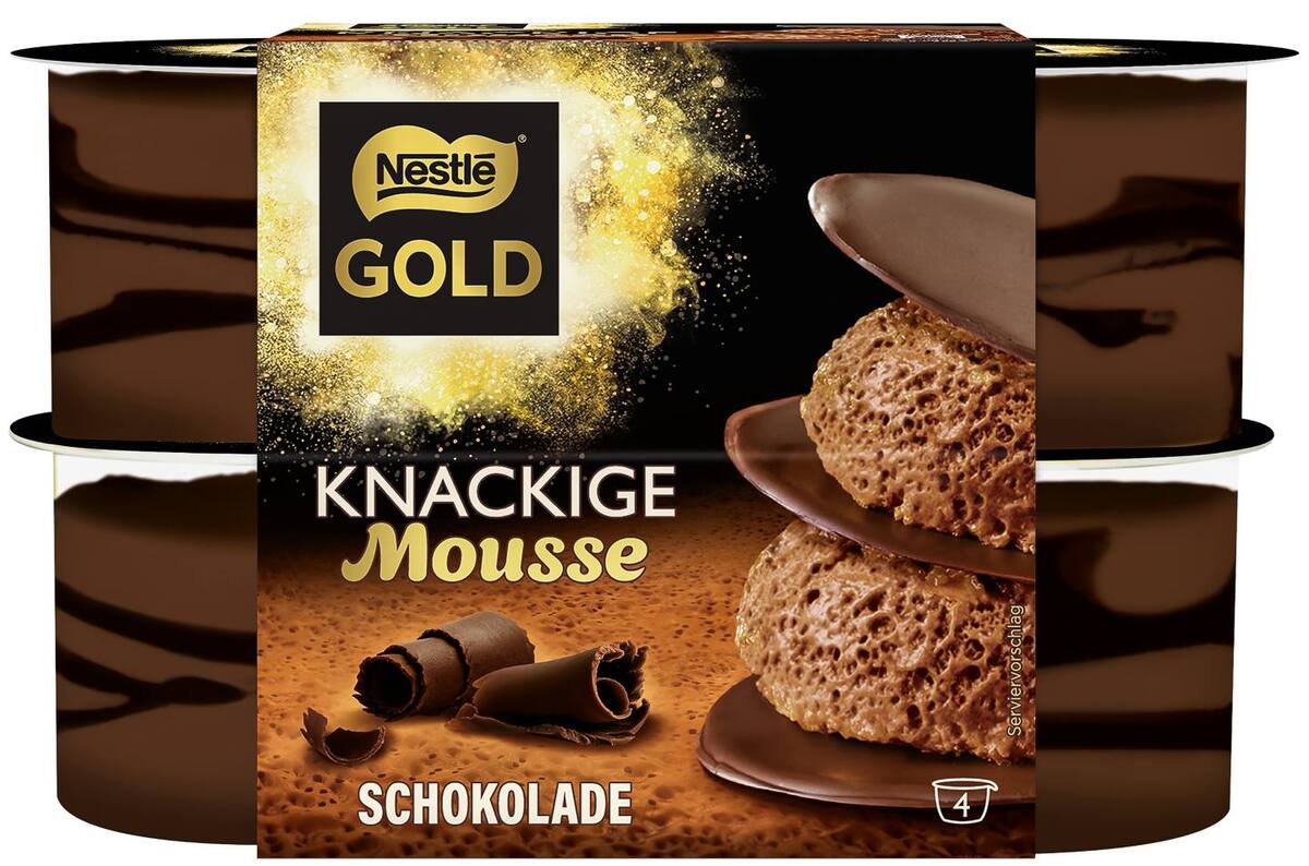 Bild 1 von NESTLÉ Mousse, 4 x 57-g-Becher