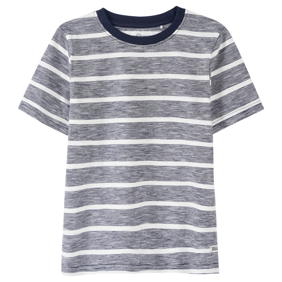 Bild 1 von Jungen T-Shirt mit Streifen DUNKELBLAU / WEISS