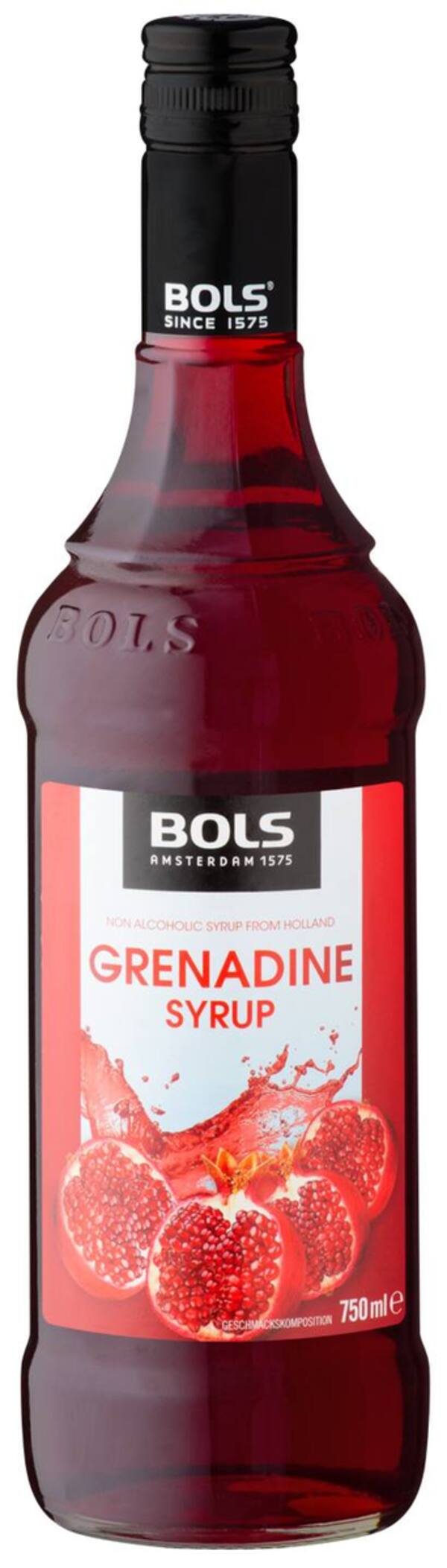 Bild 1 von BOLS Grenadine oder Cranberry Syrup, 0,75-l-Fl.