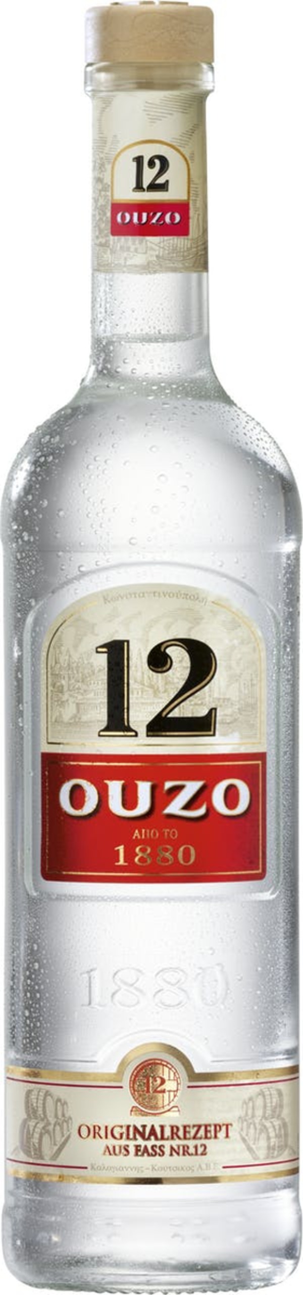 Bild 1 von Ouzo 12 Anisschnaps 38 % Vol. (1 l)