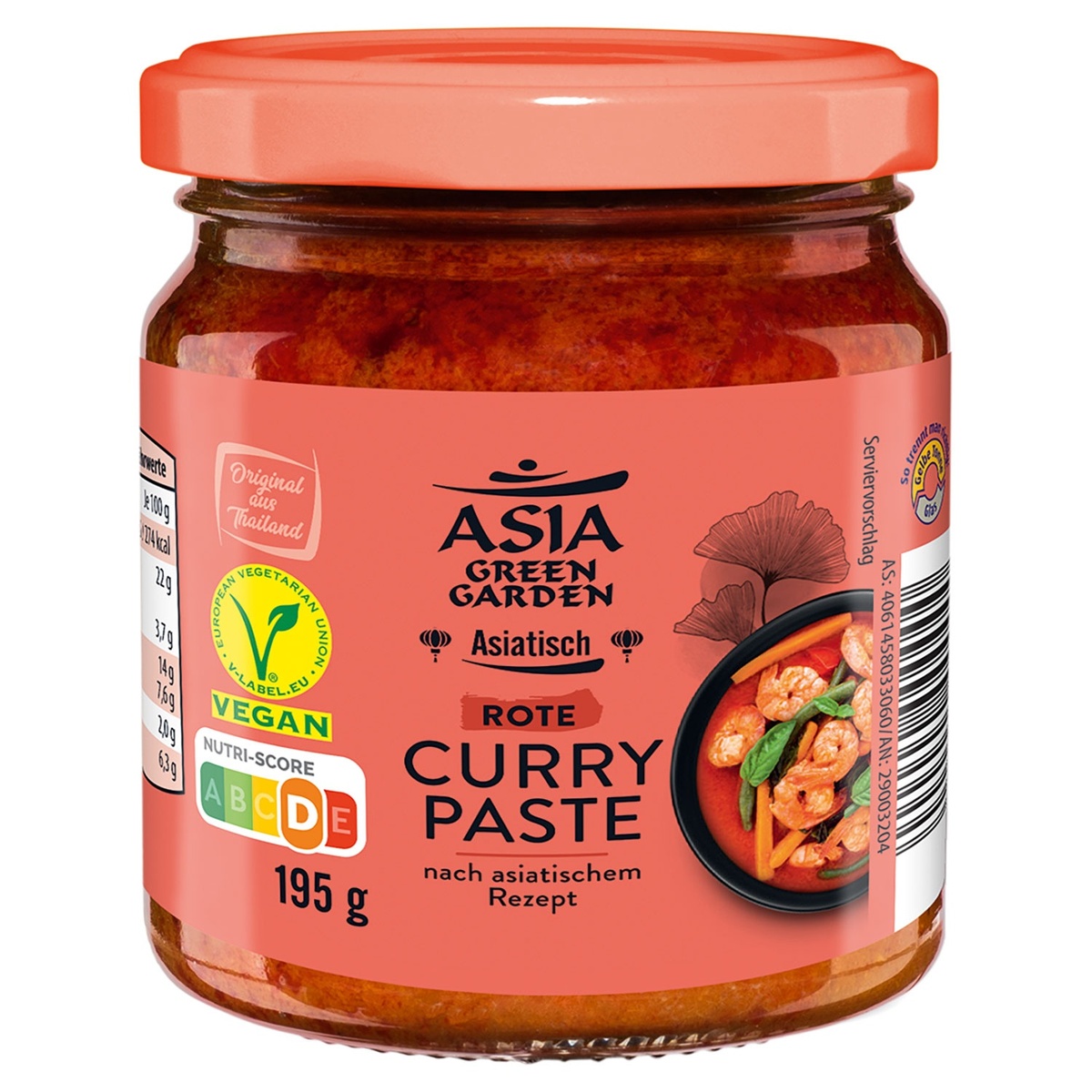 Bild 3 von ASIA GREEN GARDEN Curry-Paste 195 g