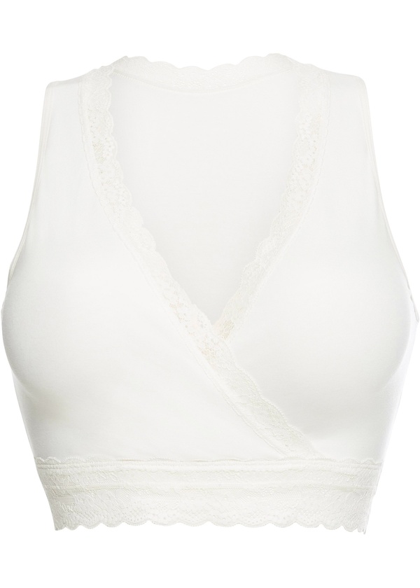 Bild 1 von Still-Bustier mit Bio-Baumwolle, 40/42, Weiß