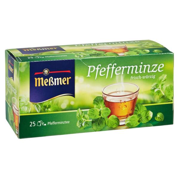 Bild 1 von Meßmer Kräutertee Pfefferminze 25 Teebeutel (56 g)