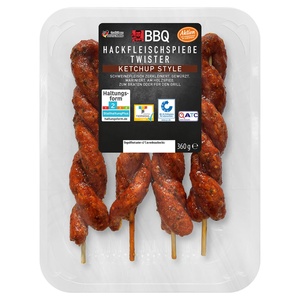 BBQ Hackspieße Twister 360 g