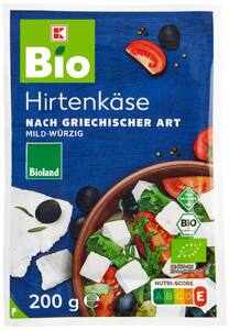 K-BIO Bioland Hirtenkäse, 200-g-Packg.