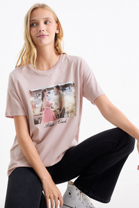 C&A T-Shirt-Gossip Girl, Rosa, Größe: XS