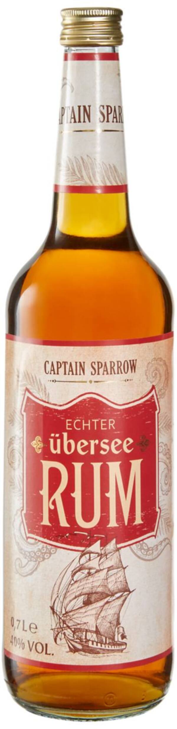 Bild 1 von CAPTAIN SPARROW Echter Übersee-Rum, 0,7-l-Fl.