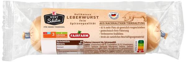 Bild 1 von K-WERTSCHÄTZE Leberwurst, 125-g-Packg.