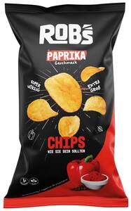 ROB'S CHIPS Kartoffelchips, 120-g-Packg.