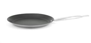 METRO Professional Crepe-Pfanne HS-CP28NS, Aluminium, Ø 28 cm, Teflon-Antihaftbeschichtung, induktionsgeeignet