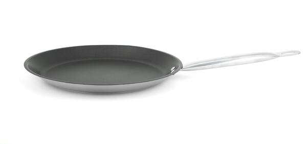 Bild 1 von METRO Professional Crepe-Pfanne HS-CP28NS, Aluminium, Ø 28 cm, Teflon-Antihaftbeschichtung, induktionsgeeignet