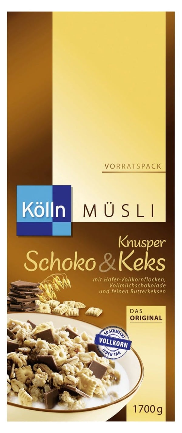 Bild 1 von Kölln Müsli Knusper Schoko & Keks (1,7kg)