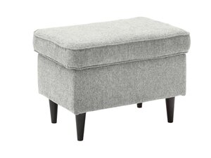 Hocker 63 x 42 cm grau - OSKAR