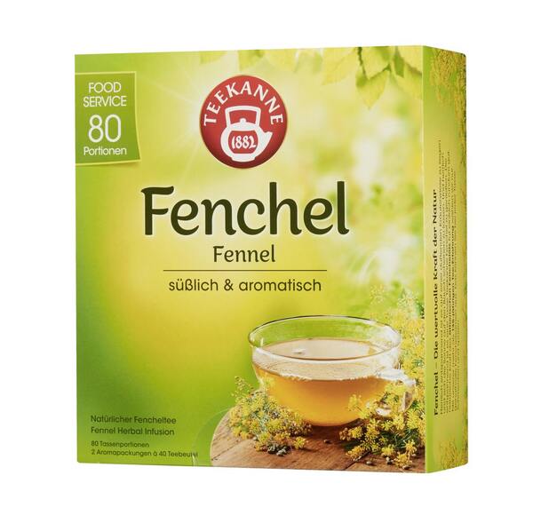 Bild 1 von Teekanne Kräutertee Fenchel Food Service 80 Teebeutel (200 g)