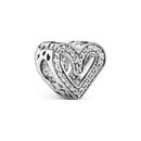 Bild 1 von Pandora Charm Moments Funkelndes Freihand-Herz 798692C01