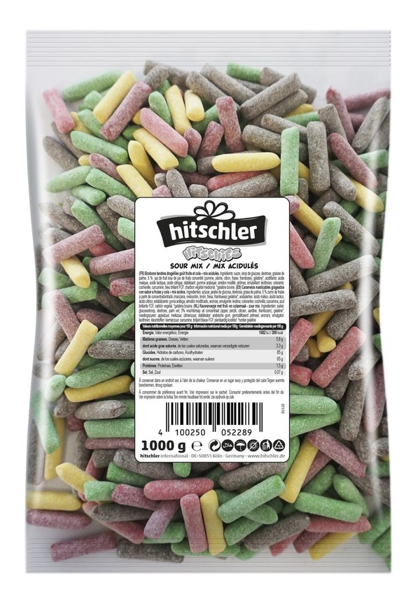 Bild 1 von Hitschler Hitschies Kaubonbons Sauer Mix (1 kg)