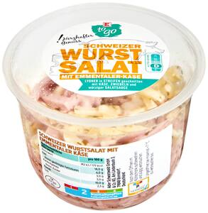 K-TO GO Schweizer Wurstsalat, 300-g-Becher