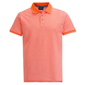 Herren Poloshirt in Piqué-Qualität ORANGE