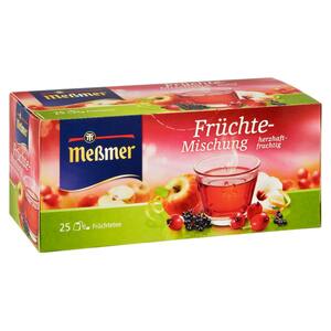 Meßmer Früchtetee Mischung 25 Teebeutel (75 g)