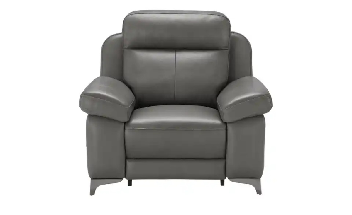 Bild 3 von Wohnwert Relaxsessel  Arianna ¦ grau ¦ Maße (cm): B: 115 H: 98 T: 103 Polstermöbel > Sessel > Ledersessel - Möbel Kraft