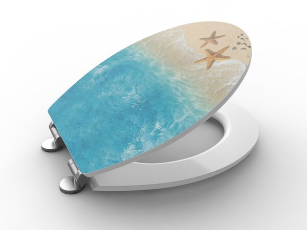 Bild 4 von Duschwell MDF WC-Sitz PET - Strandmuschel