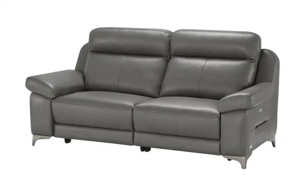 Bild 3 von Wohnwert Sofa 3-sitzig mit elektrischer Relaxfunktion Arianna ¦ grau ¦ Maße (cm): B: 208 H: 98 T: 103 Polstermöbel > Sofas > 3-Sitzer - Möbel Kraft