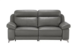Wohnwert Sofa 3-sitzig mit elektrischer Relaxfunktion Arianna ¦ grau ¦ Maße (cm): B: 208 H: 98 T: 103 Polstermöbel > Sofas > 3-Sitzer - Möbel Kraft