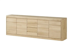 Woodford Lowboard  Barton ¦ holzfarben ¦ Maße (cm): B: 225 H: 71 T: 41 Kommoden & Sideboards > Lowboards - Möbel Kraft