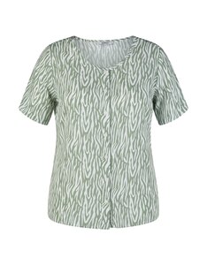 Steilmann Edition - Kurzarm Bluse mit Alloverprint