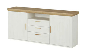 Primo Sideboard  Jorvic ¦ weiß ¦ Maße (cm): B: 194 H: 83 T: 45 Kommoden & Sideboards > Sideboards - Möbel Kraft