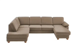 Kollektion Kraft Wohnlandschaft  aus Kunstleder Oliver ¦ braun ¦ Maße (cm): B: 300 H: 85 T: 202 Polstermöbel > Sofas > Ledersofas - Möbel Kraft